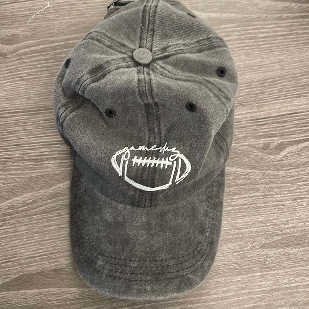 Game day distressed hat